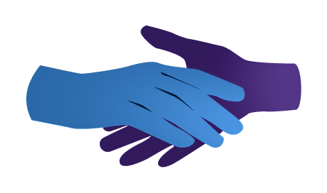 illustration mains serrees